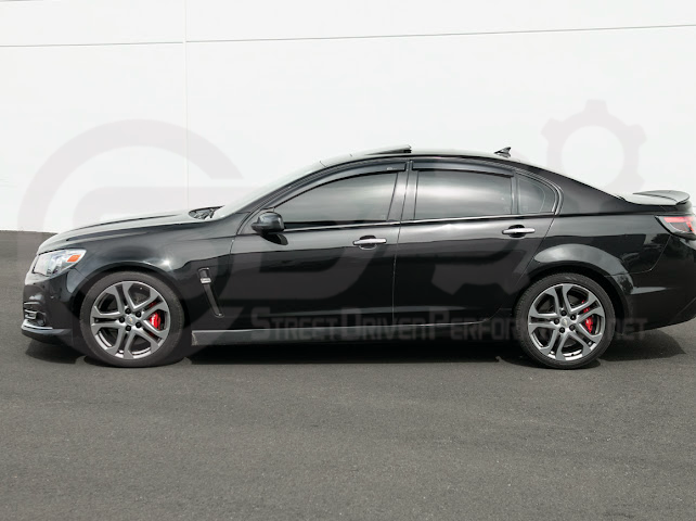 2014-2017 Chevy SS Tape On Style Side Vents Window Visors Rain Guards